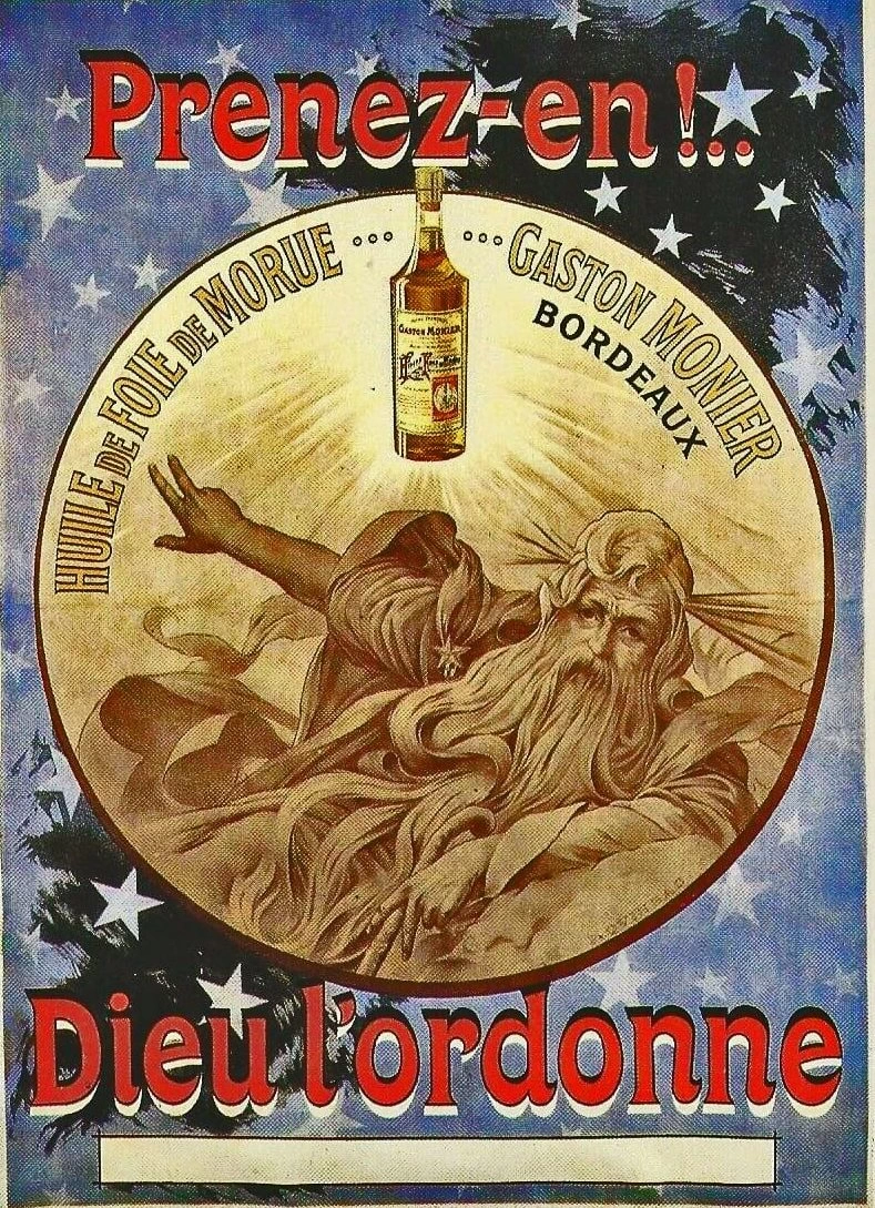 François Paul Auguste Quinsac - Manifesto pubblicitario
